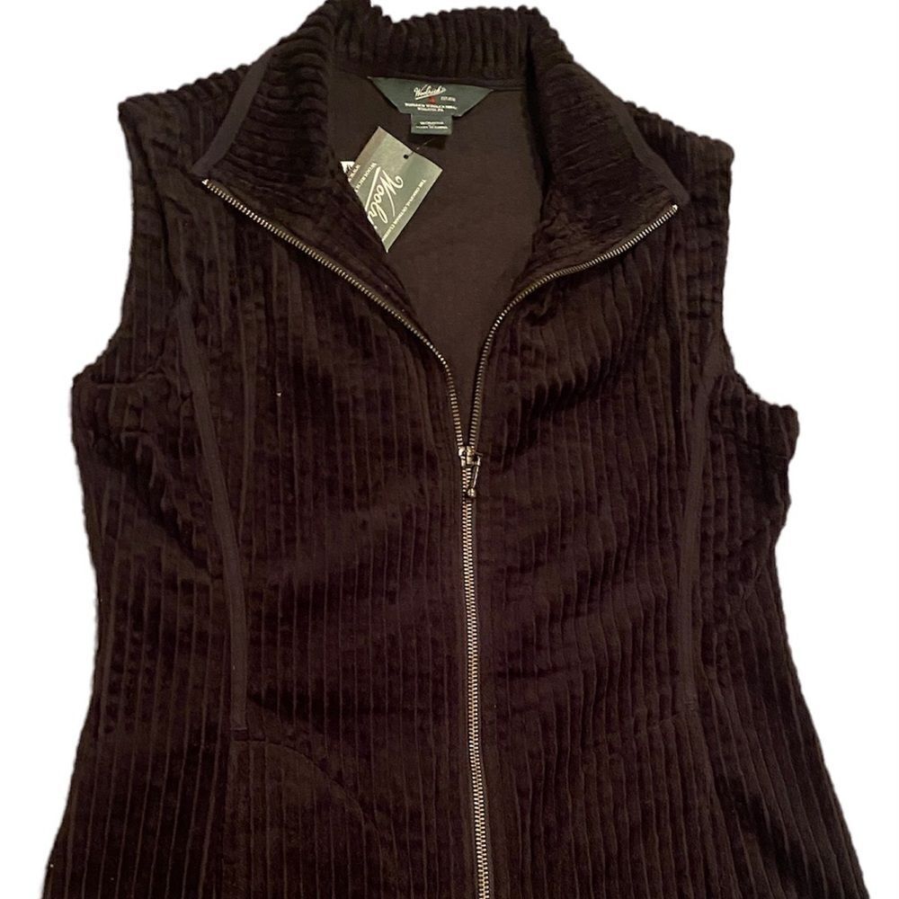 Woolrich  Vintage Black Corduroy Vest